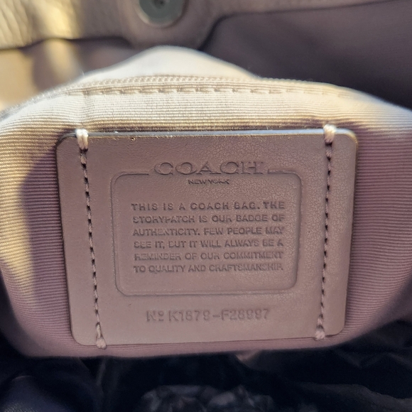 Coach Women's Lexy Taupe Leather Shoulder Bag. EUC - Picture 10 of 15